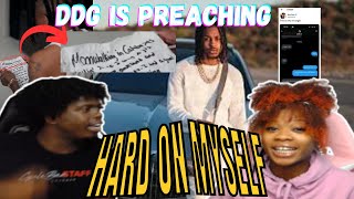 DDG IS EXPOSING EVERYTHING!! DDG - Hard On Myself (Official Music Video) | REACTION