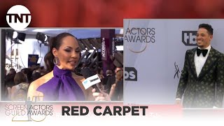 Amanda Brugel: Red Carpet Interview | 25th Annual SAG Awards | TNT