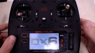 Spektrum DX6 Setup For Kwads/ Prop Give Away