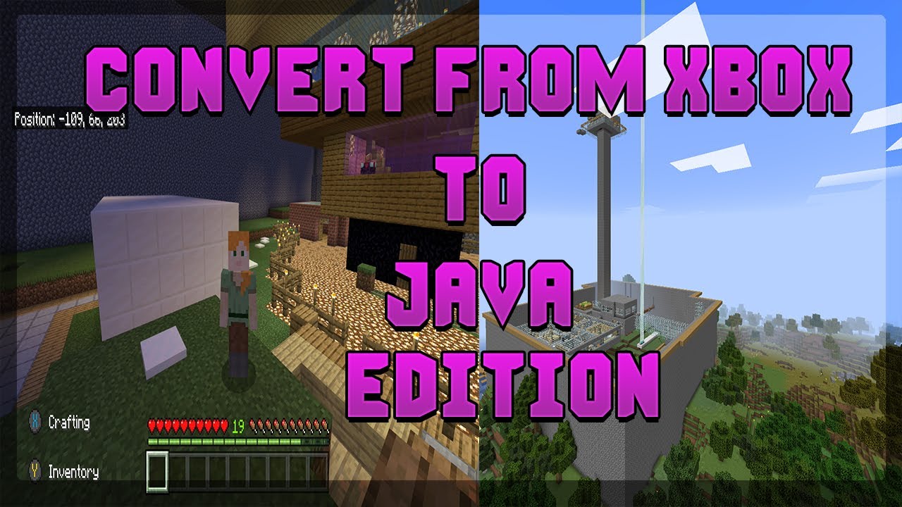 Minecraft How To Transfer Xbox Worlds To Java/Windows10 Tutorial