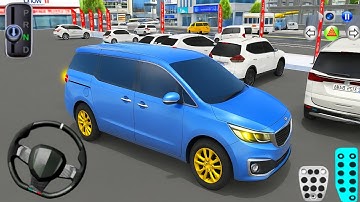 New Kia Carnival Car 🚗 Transport And Parking | 3D Driving Class 2025 | Best Android iOS Car Gameplay