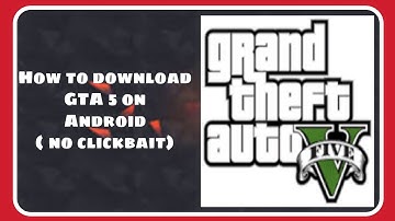 GTA 5 Beta On Android 100% Working