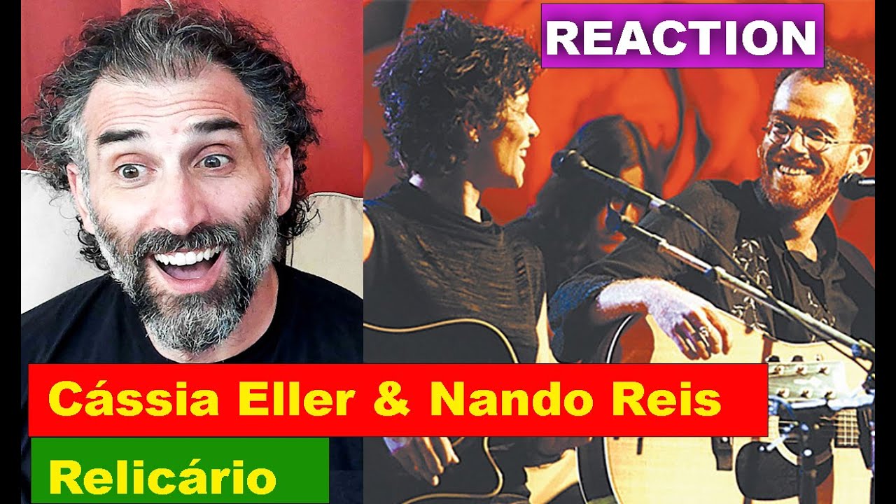 ITALIAN SINGER REACTS Cássia Eller & Nando Reis - Relicário
