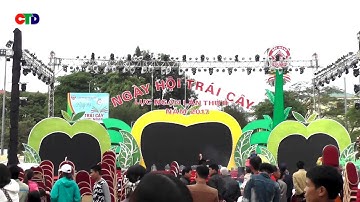 Ngày Hội Trái Cây Lục Ngạn 2017 Toàn cảnh các gian hàng