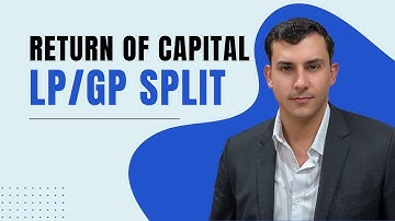 Excel Modeling - Real Estate Investor Waterfall: Return of Capital, GP/LP Split|| financial modeling