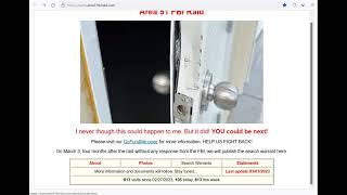 FBI RAIDS AREA 51 WEB OWNER'S HOME