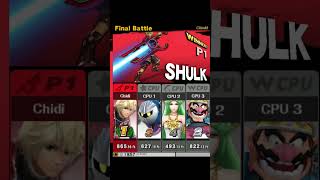 Halfway done with Smash Bros🎉🎉🎉
