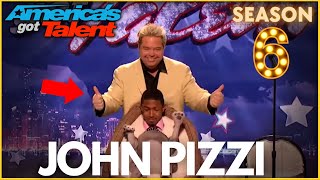 John Pizzi on Americas Got Talent - Season 6