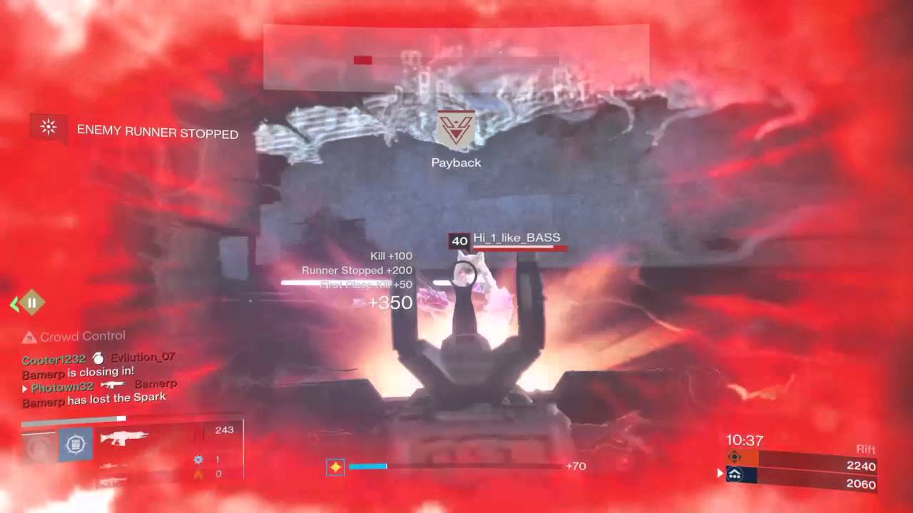 Destiny collateral !