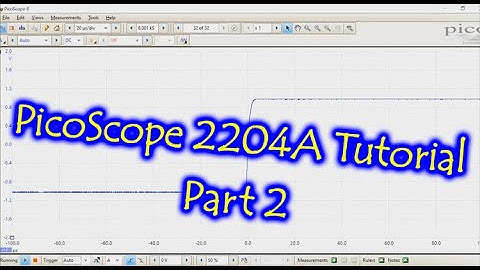 PicoScope 2204A Tutorial part 2