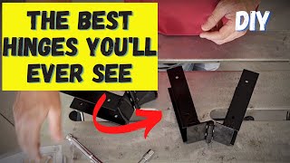 How To Make Metal Gate Hinges DIY