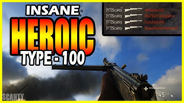"INSANE HEROIC VARIANT IN WWII" The "Checked Out II" (Type 100 Heroic Variant Showcase)