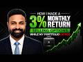 How I Made a 3% Monthly Return Selling Options While My Portfolio Dipped (T) pt:1|stock market|