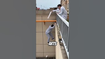 He can Climb any wall 😯