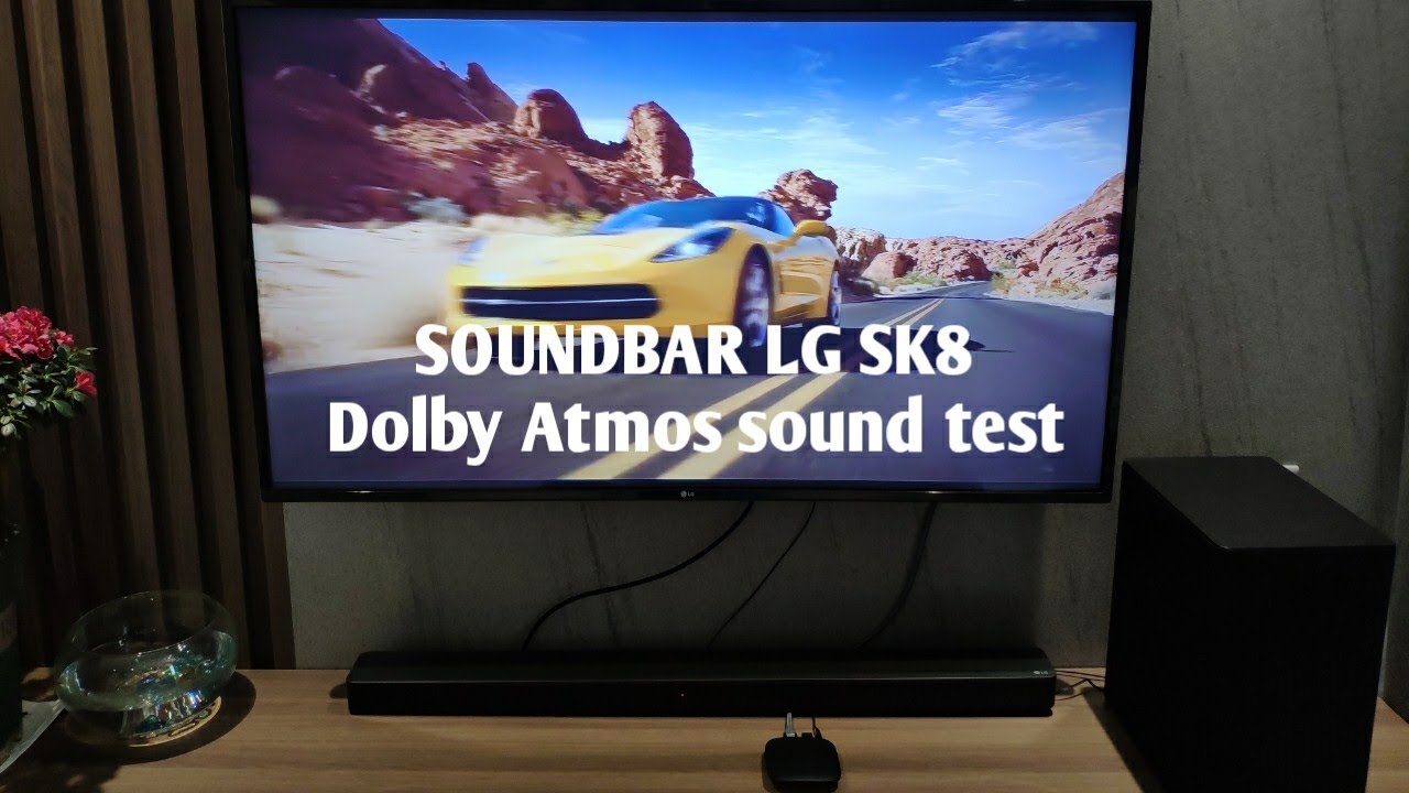 Sound Test] Soundbar SK8 - Dolby Atmos - YouTube