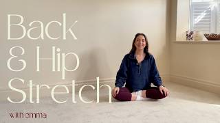 Deep Lower Back & Hip Stretch | Grounding Lower Body Stretch