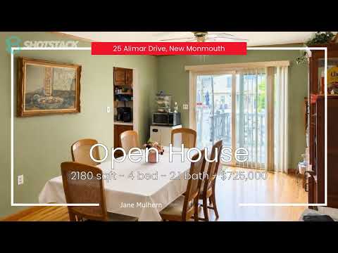 25 ALIMAR DRIVE, New Monmouth, NJ home video tour