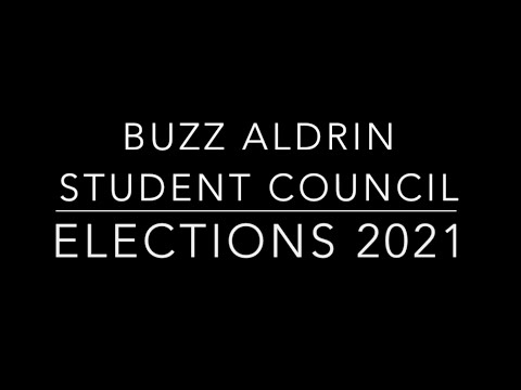Buzz Aldrin Middle School - Student Council Election Candidates Speeches 2021