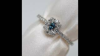 アレキサンドライト ダイヤモンドリング AX 0.12ct D 0.33ct Pt950 日 