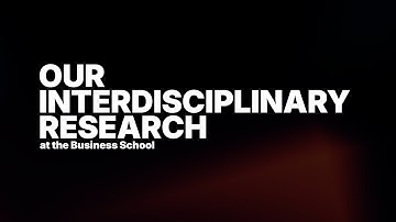 Interdisciplinary Research | University of Bristol Business School