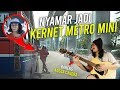 12 JAM JADI KNEK METROMINI !! DITEMENIN ANGGA CANDRA JADI PENGAMEN !!