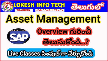 Asset Accounting OVERVIEW Configuration in SAP FICO TELUGU - By Lokesh