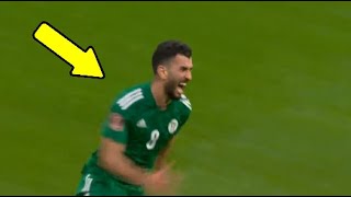 هدف الجزائر العالمى فى مرمى تونس اليوم في نهائي كاس العرب 2021 و فوز الجزائر بالنهائي