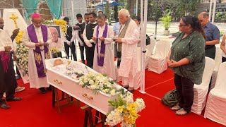Funeral Of Late Fr. Jude S. Pereira⚰️💐