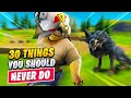 30 EASY Things You Should NEVER Do In Fortnite Season 6 (Tips & Tricks)