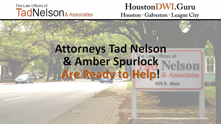 Texas Drivers' Rights By Houston DWI Lawyer Tad A....