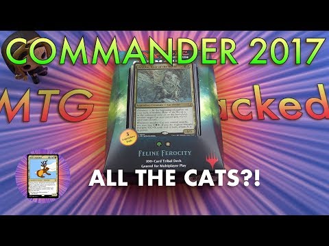 Commander 2017: Feline Ferocity - YouTube