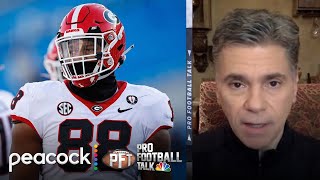 NFL Draft 2023: Eagles trade up to pick Jalen Carter at No. 9 | Pro Football Talk | NFL on NBC