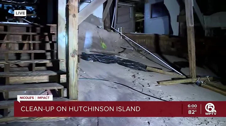 Nicole's storm surge erodes Hutchinson Island beac...