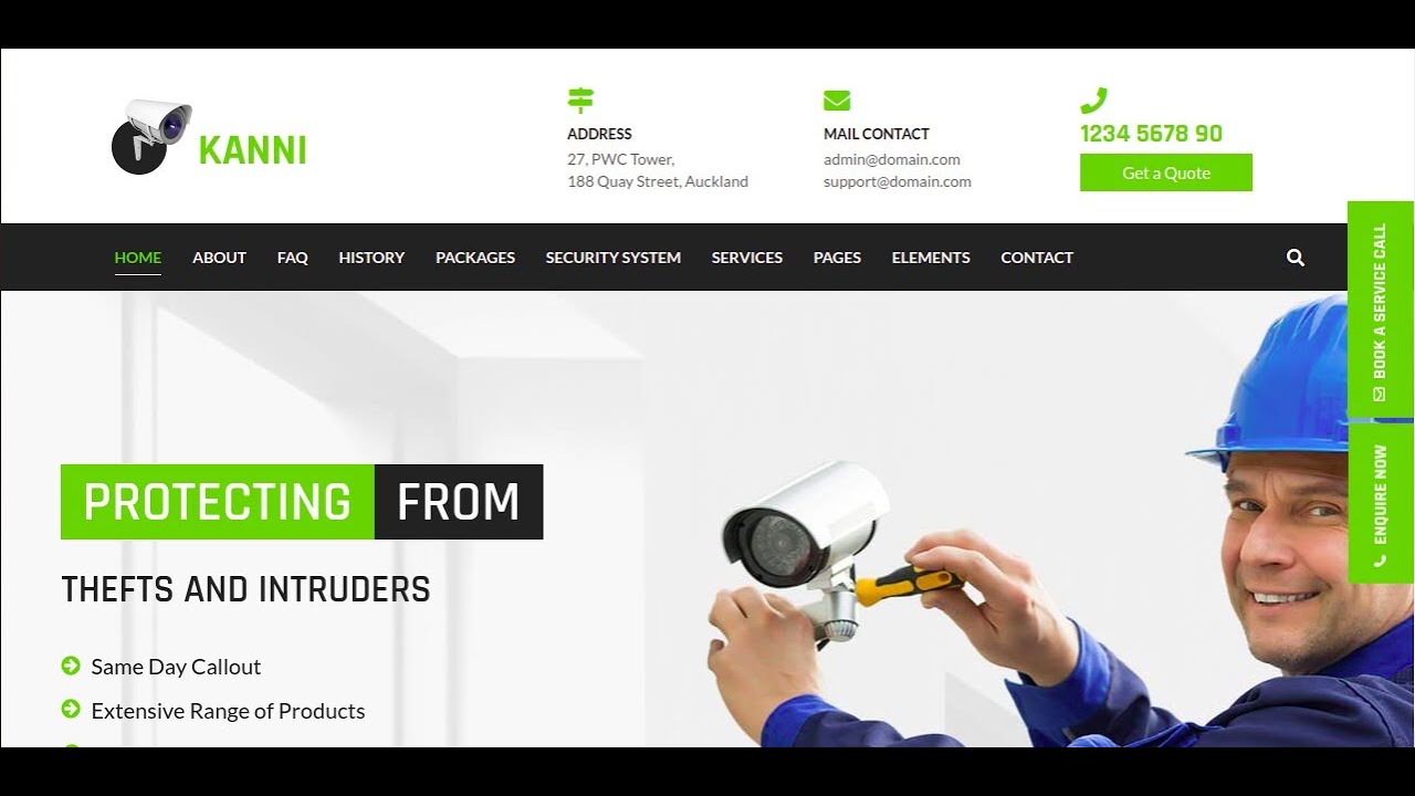 video Kanni – Home Automation WordPress Theme