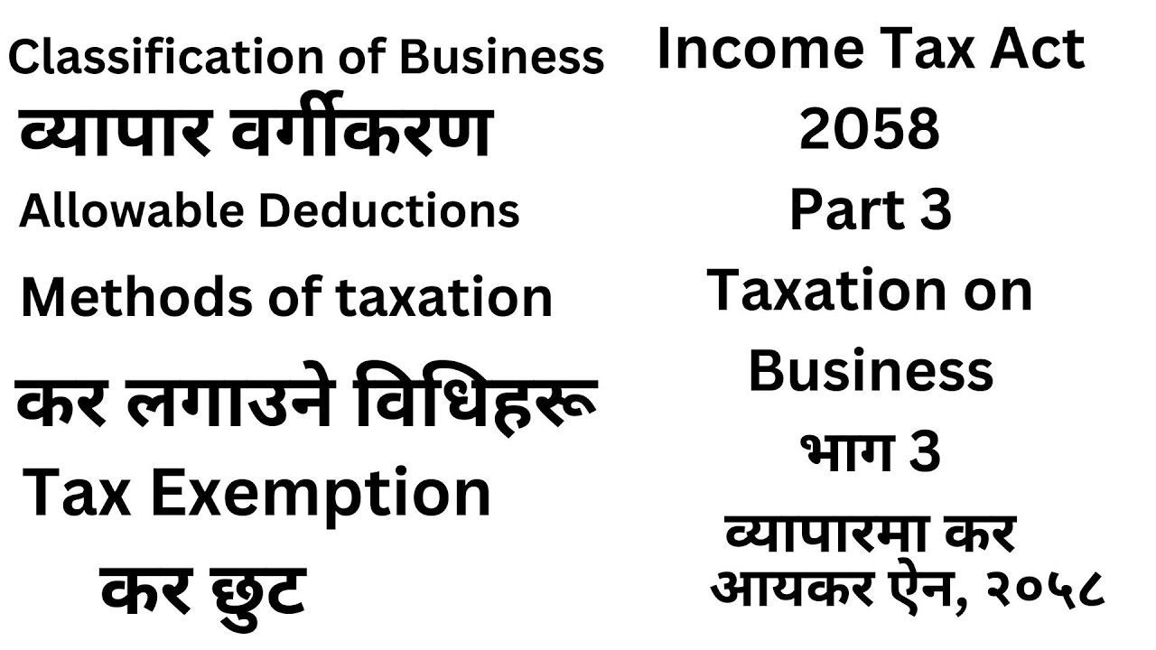 taxation-on-business-income-tax-act-2058-part-3
