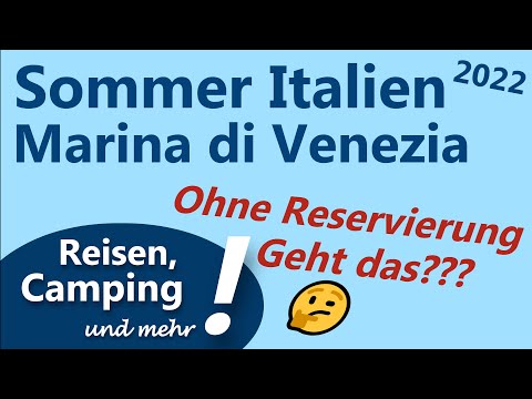 Urlaubsfahrt Italien 2022 - Anreise Camping Marina di Venezia - Wartezeit Wartewiese | ReiseVLOG #1