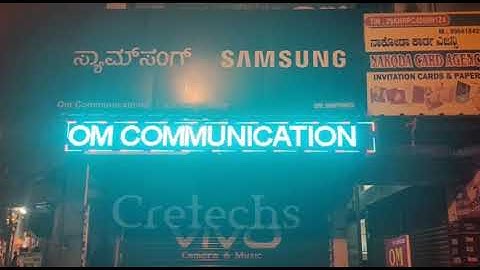 10ft x 1ft RGB / Multi colour P10 LED display by Cretechs