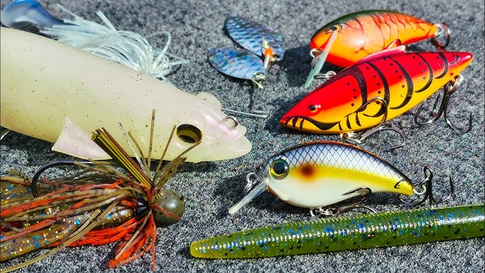 Top 5 Must Have Baits For Spring Bass Fishing! 