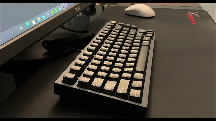 QK75 Sound Test (Plate Foam Only)