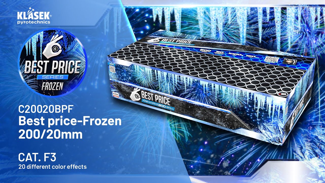 C20020BPF Best price-Frozen 200/20mm | Klasek pyrotechnics