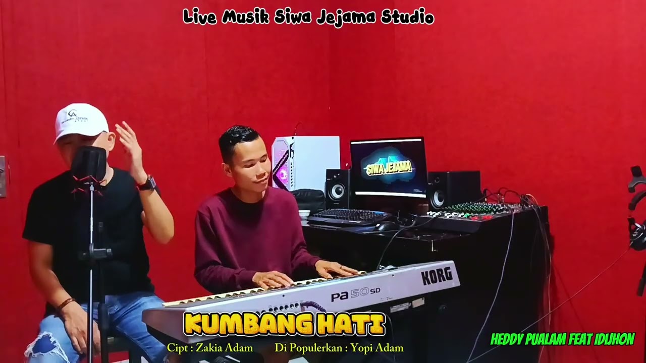 KUMBANG HATI - LIVE MUSIK SIWA JEJAMA - Cipt : Zakia Adam - Heddy Pualam Feat Idijhon