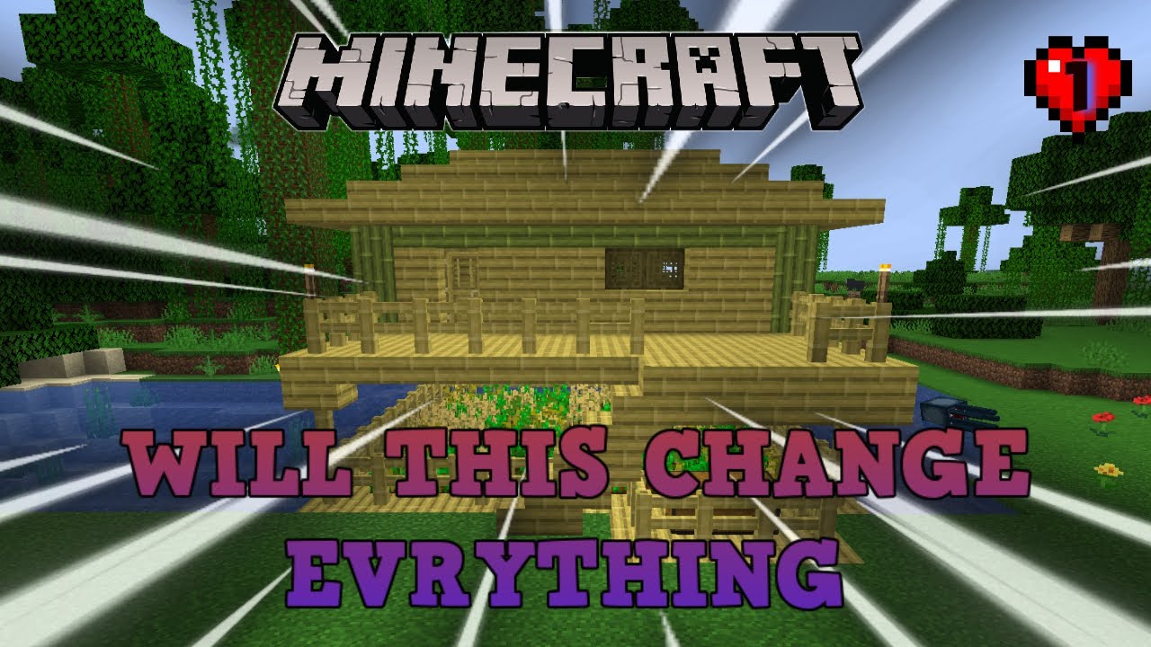 Will this change everything - Minecraft Let's Play ep.1 - YouTube