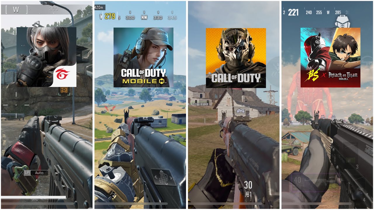 🔥DELTA FORCE Vs COD Mobile Vs Warzone mobile Vs Project BloodStrike Comparación which one is best?