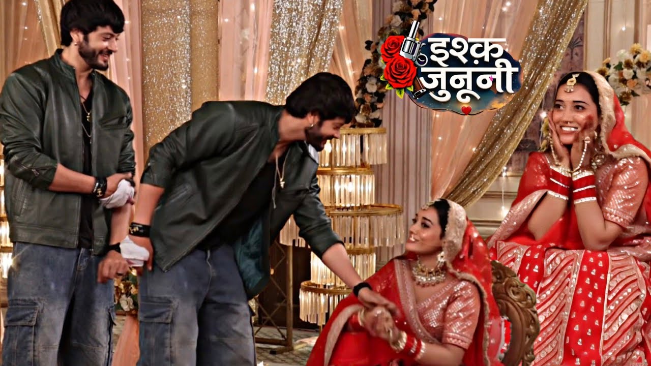 Ishq Junooni: Гуру Рухани вовсю веселится в свадебной сцене, оба очень милые...