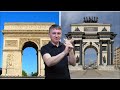 Триумфальная арка в Париж турист