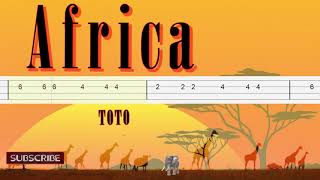 Toto - Africa Bass Tabs