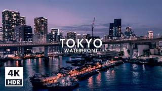 Tokyo Golden Hour & Night Ride | Yurikamome Full Ride | 4K HDR Ambient Sound [2026-07-08]