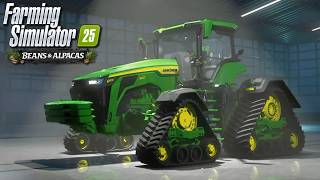 JOHN DEERE HIGH HORSEPOWER 8R/8RX 540, 3131FT PLANTER, & FORD!!! | FARMING SIMULATOR 25