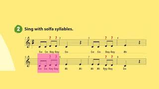 Editions RABIH - MAW - RB - Ch 3  - Sing with solfa syllables the song “Crashin’ with the Cymbals”