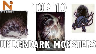 Top 10 Underdark Monsters | Nerd Immersion